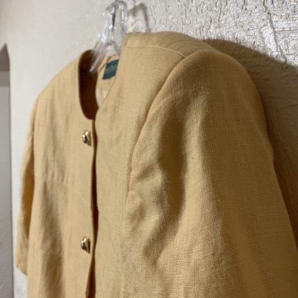 Retro blazer jacket buttercup Harve Benard - Picture 7 of 14
